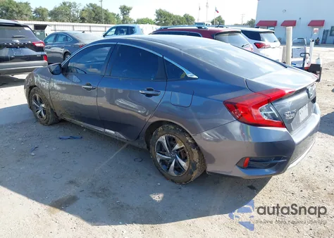 2019 Honda Civic Lx из США, поврежденный, VIN 2HGFC2F64KH543490